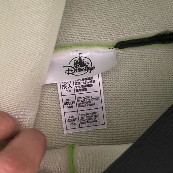 Walt Disney World Disney Parks One Size Fits All Foam Green Goofy Hat w Long Flo - Picture 4 of 6